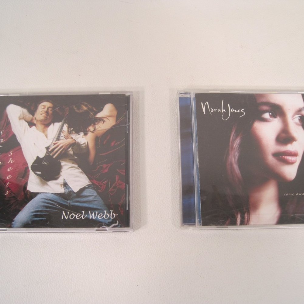 Lot Of 2 Jazz CD's (Noel Webb: Satin Sheets) (Norah Jones: Come Away With Me)